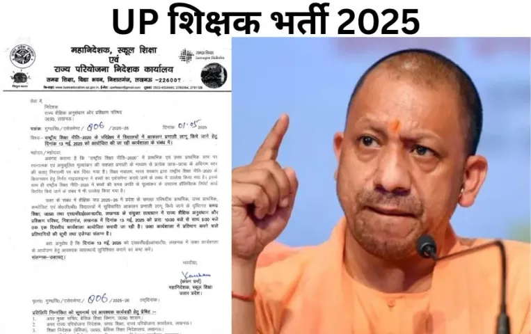 UP Teacher Bharti 2025: यूपी में निकलेगी सरकारी शिक्षकों के लिए बड़ी भर्ती, 13,206 पद हैं खाली, देखें डीटेल्स