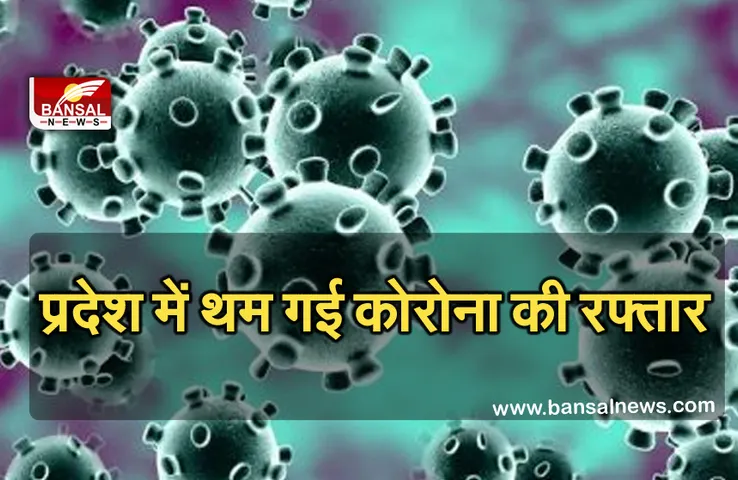 corona virus: प्रदेश में थम गई कोरोना की रफ्तार, देश में इस पायदान पर पहुंचा मप्र