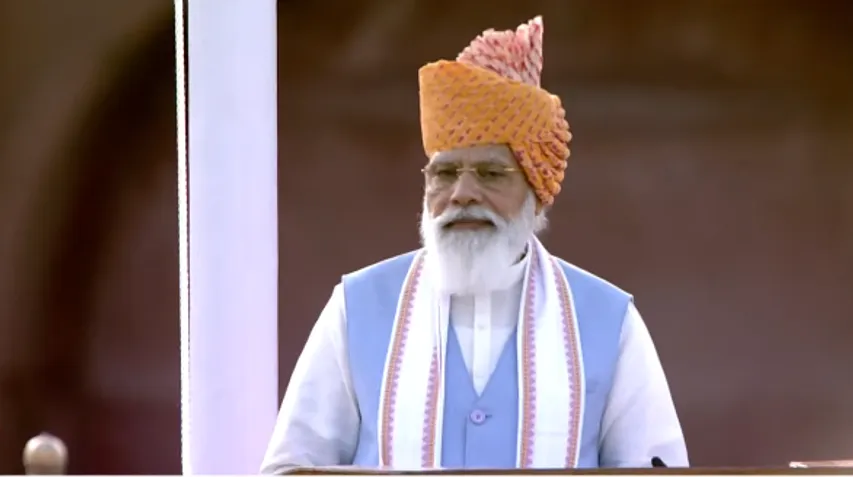 Independence Day 2021 : लाल किले से बोले PM मोदी,गरीबों को पोषणयुक्त चावल देगी, छोटा किसान बने देश की शान
