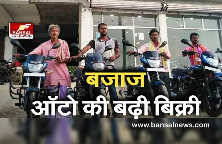 Bajaj Auto: बजाज ऑटो की बढ़ी बिक्री, 44 प्रतिशत बढ़कर हुई 3,69,116 इकाई