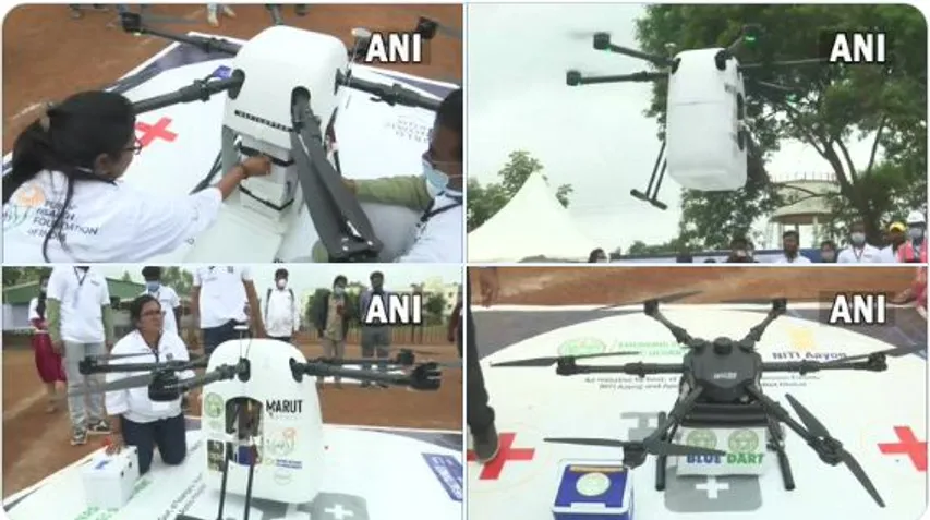 Medicine From the Sky project : तेलंगाना में शुरू हुआ प्रोजेक्ट ‘मेडिसिन फ्रॉम द स्काई’, पहला मौका जब ड्रोन से होगी दवाओं की डिलीवरी