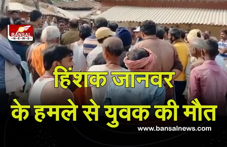 MP News: मवेशी चराने गए युवक की हिंशक जानवर के हमले से मौत, ग्रामीणों ने जताया विरोध