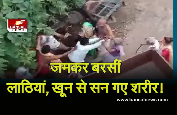 Crime News: तार की फेंसिंग को लेकर हुआ मामूली विवाद ने लिया बड़ा रूप, 15 मिनट तक जमकर बरसीं लाठियां