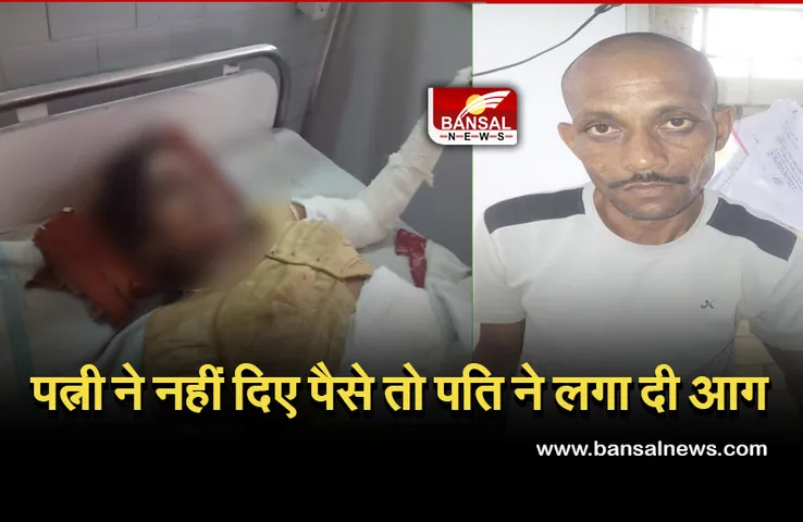 Shahdol Fire News : शराब पीने के लिए पत्नी ने नहीं दिया पैसा,पति ने केरोसीन डालकर लगा दी आग