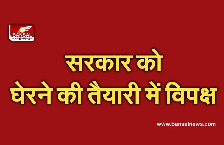 संसद में कई मुद्दों पर सरकार को घेरने की तैयारी में विपक्ष