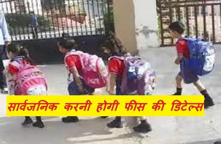 MP School Fees: प्रदेश में निजी स्कूलों को सार्वजनिक करनी होगी फीस की डिटेल्स, इस तारीख तक का मिला समय