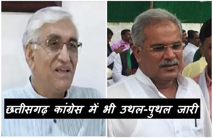 CG Politics: पंजाब के बाद छत्तीसगढ़ कांग्रेस में भी उथल-पुथल, एक दर्जन से ज्यादा विधायक पहुंचे दिल्ली