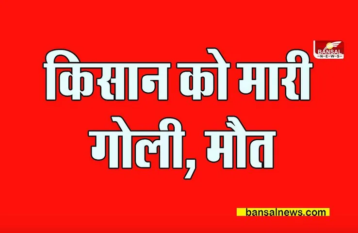Farmer killed in Bhind : सरसों की बोवनी कर रहे किसान को मारी गोली, मौत