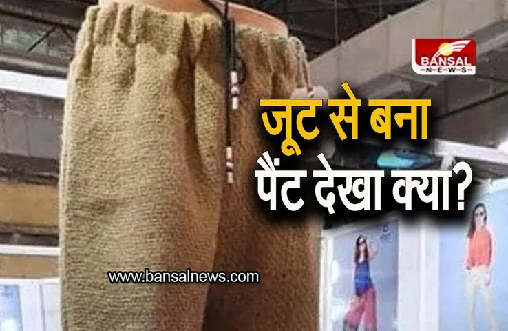 Amazing News: जूट से बना पैंट देखा क्या? कीमत जान हो जाएंगे हैरान