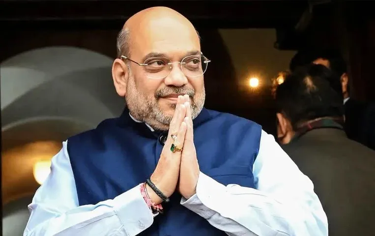 Amit Shah visit Rajnandgaon: राजनांदगांव पहुंचे अमित शाह, कुछ ही देर में सभा को करेंगे संबोधित