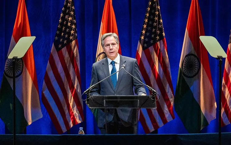 भारत-अमेरिका महत्वपूर्ण साझेदार, कई मुद्दों पर मिलकर कर रहे हैं काम: एंटनी ब्लिंकन