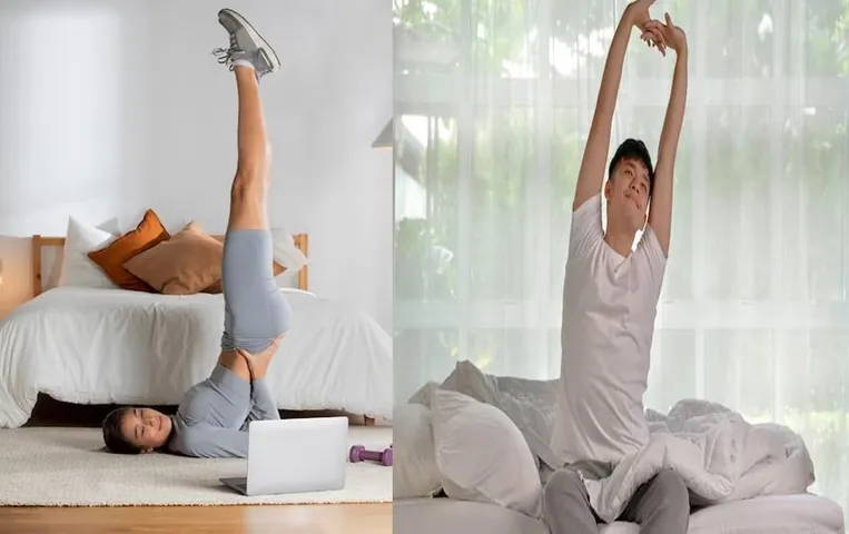 Best Bed Excercise: आप भी करते है जिम जाने के लिए आलस, बिस्तर पर ही करें ये 3 खास एक्सरसाइज