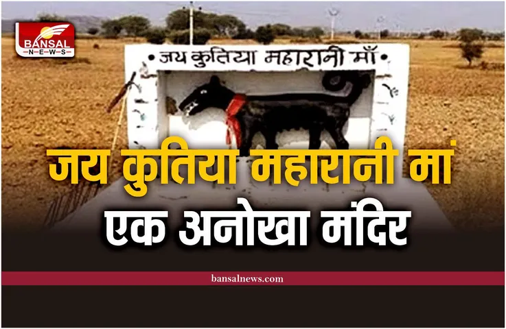 Dog Temple: इस मंदिर का नाम जय कुतिया महारानी मां, एक अनोखा मंदिर