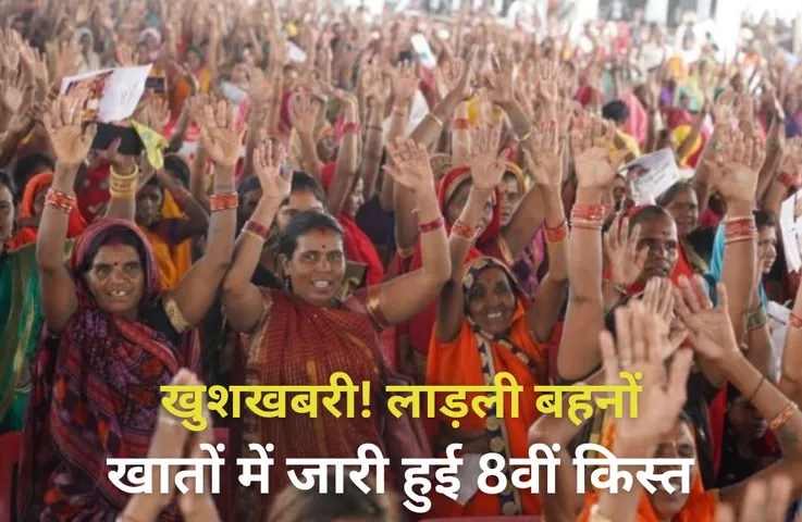 सीएम ने जारी की Ladli Bahana Yojana की 8वीं किस्त, 1.29 करोड़ महिलाओं के खातों में पहुंची 1576 करोड़ की राशि