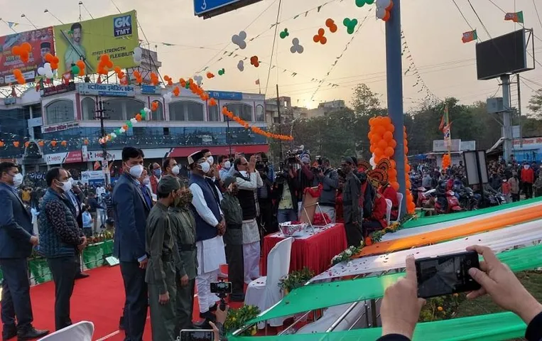 Subhash nagar flyover: मुख्यमंत्री शिवराज ने सुभाष नगर फ्लाईओवर का किया शुभारंभ