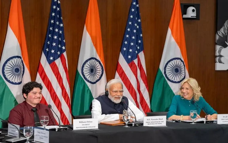 Modi Visit USA:जो बाइडन, प्रथम महिला ने प्रधानमंत्री मोदी के लिए व्हाइट हाउस में निजी रात्रिभोज की मेजबानी की....