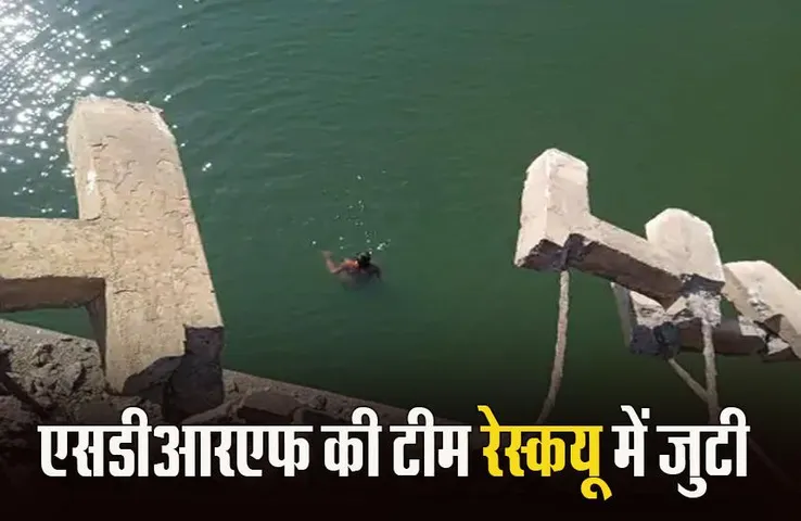 MP News: मंडला में रेलिंग तोड़कर कार नदी में गिरी,  2 लोग कांच तोड़कर बाहर निकले, 2 की तालश जारी