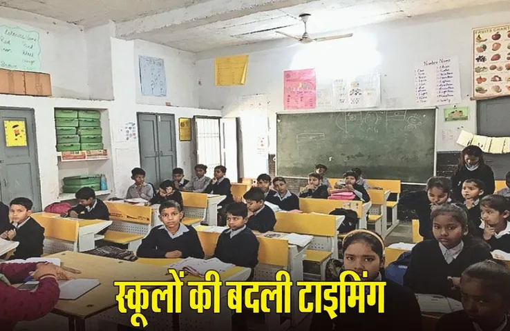 MP News: मप्र में बदली स्कूलों की टाइमिंग, 9 जनवरी से 10 बजे से लगेंगी क्लासेज