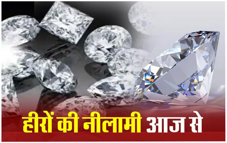 Panna Diamond Auction: पन्ना में हीरों की नीलामी आज से, ये हीरे होंगे खास, क्या हैं नीलामी के नियम