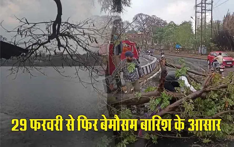 MP Weather Forcast: 29 फरवरी से फिर एक्टिव होंगे दो वेदर डिटरबेंस, मार्च की शुरुआत बारिश के साथ