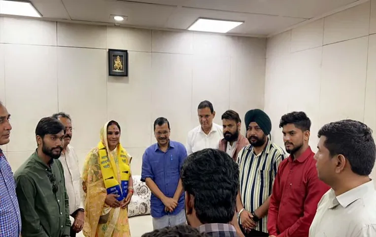 MP Elections 2023: पूर्व विधायक ममता मीणा आम आदमी पार्टी में हुई शामिल, सीएम अरविंद केजरीवाल ने दिलाई सदस्यता