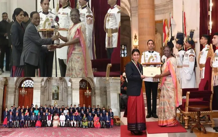NSS Award: 52 स्वयंसेवकों को मिला श्रेष्ठ एनएसएस अवॉर्ड, राष्ट्रपति मुर्मू ने किया सम्मानित
