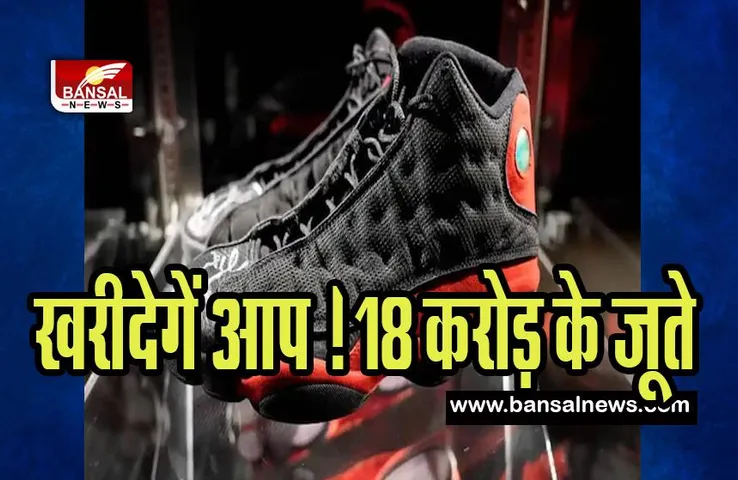 18 Crore Rupees Shoe Price:  बास्केटबॉल प्लेयर जॉर्डन के जूतों में क्या है खास ! 18 करोड़ की कीमत जब हुई बिक्री