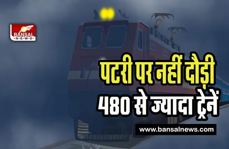 Indian Railway Train Canceled Today: घने कोहरे ने आज रोकी ट्रेन की रफ्तार ! पटरी पर नहीं दौड़ी 480 से ज्यादा ट्रेनें