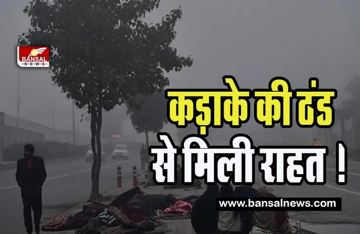Weather Update: पंजाब और हरियाणा में कड़ाके की ठंड से मिली राहत !  इतना डिग्री रहा शहरों का तापमान