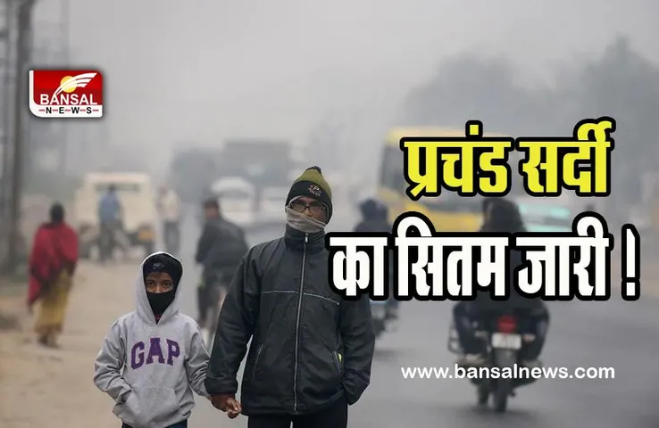 Cold Wave IMD Alert: प्रचंड सर्दी और कोहरे का सितम जारी ! उत्तर भारत में देरी से चल रही 29 ट्रेनें, 15 फ्लाइटें हुई लेट, जानें IMD की चेतावनी
