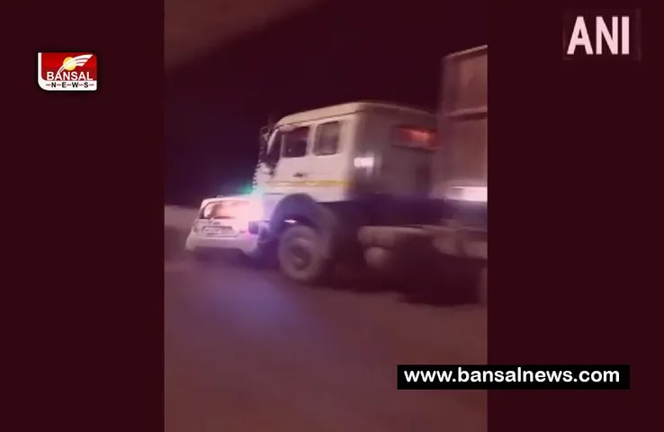 Meerut Video viral : नशे में धुत कंटेनर ड्राइवर ने कार को घसीटा, सामने आया घटना का ताजा वीडियो