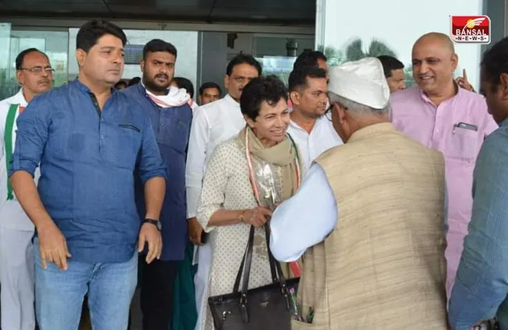 छग पहुंची कांग्रेस प्रदेश प्रभारी कुमारी शैलजा, जानिए क्या है उनका कार्यक्रम