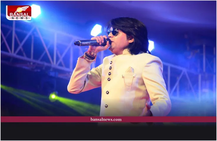 Singer Nitin Dubey : सिंगर नितिन दुबे की आवाज से झूमी पाली महोत्सव की अंतिम शाम