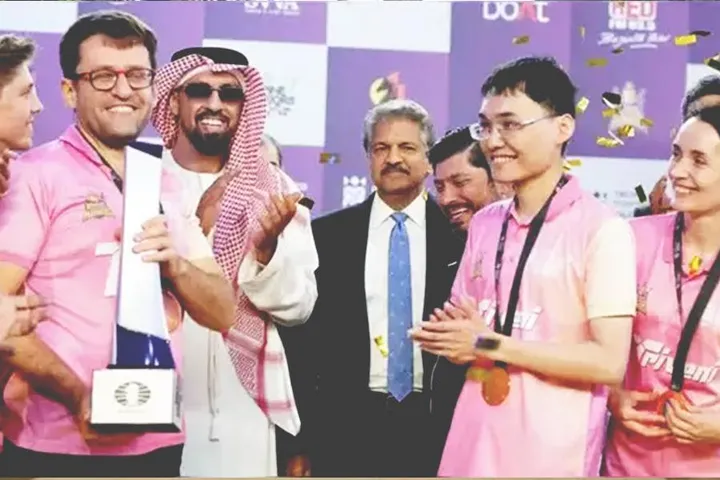 Global Chess League: त्रिवेणी कॉन्टिनेंटल किंग्स  ने जीता ग्लोबल शतरंज लीग का खिताब