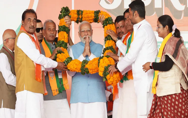 MP Election 2023: सतना की जनसभा में मोदी बोले- हमने गरीबों के लिए 4 करोड़ पक्के घर बनाए