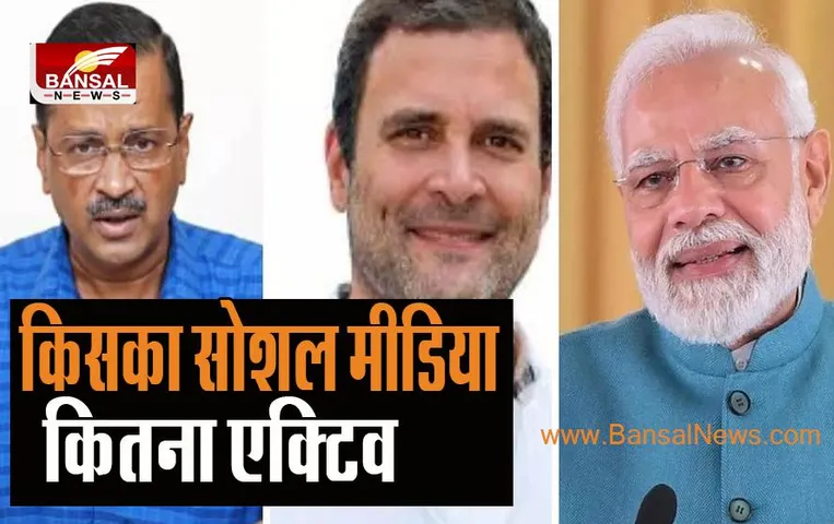 Gujarat Assembly Election: भाजपा-कांग्रेस को पीछे छोड़ 'आप' का सोशल मीडिया नेटवर्क मजबूत, जानें कैसा है स्टेटस