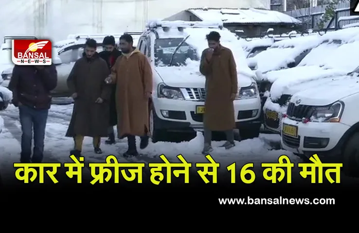 Pakistan Snowfall: मुर्री शहर में हिमपात देखने पहुंचे पर्यटक, वाहनों में फंसे रहने से 16 की मौत