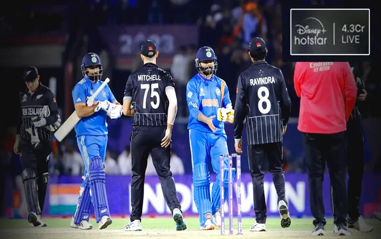 World Cup 2023: IND vs NZ मैच में टूटा व्यूअरशिप का रिकॉर्ड, 4.3 करोड़ लोगों ने OTT पर देखा मैच