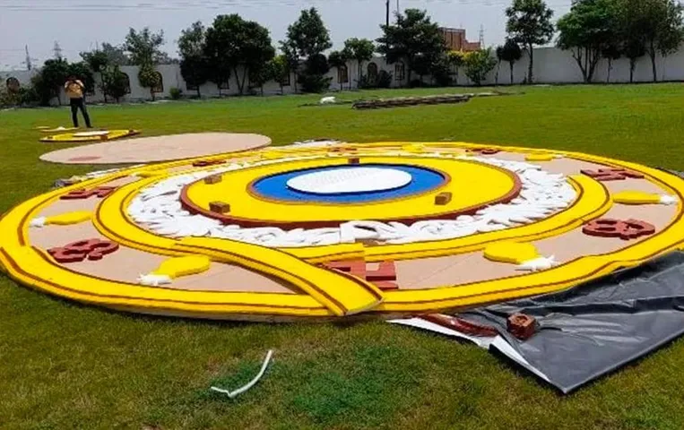 World's Biggest Rakhi: MP में बन रही है 1000 फ़ीट की सबसे बड़ी राखी, गिनीज बुक हो सकती है शामिल