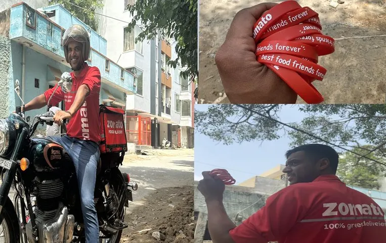 Friendship Day: जोमैटो के CEO बने डिलीवरी बॉय, कुछ इस अंदाज में मनाया फ्रेडशिप डे