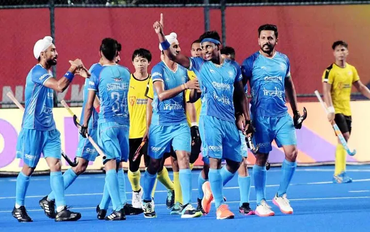 Asian Games 2023: भारत की पुरुष हॉकी टीम मेडल के लक्ष्य के साथ एशियाई खेलों के लिए रवाना