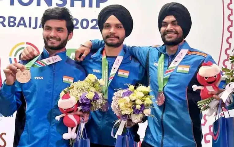 Asian Games 2023: भारतीय पुरुष 10 मीटर एयर पिस्टल टीम ने रचा इतिहास, जीता गोल्ड मेडल