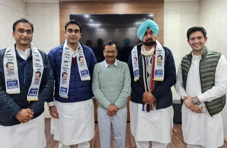Jagmohan Kang joins AAP: कांग्रेस को झटका, पूर्व मंत्री आप में शामिल