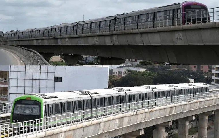 Bangalore Metro: बेंगलुरु मेट्रो की पर्पल लाइन आज से शुरू, ट्रैफिक जाम से मिलेगी निजात