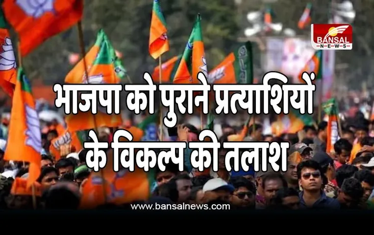 भाजपा कर रही है पुराने प्रत्याशियों के विकल्प तैयार, सर्वे कर बन रही संभावित नामों की लिस्ट