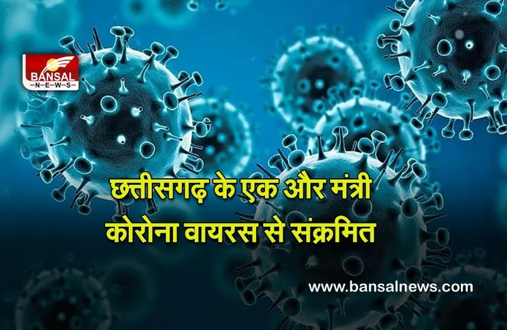 Chhattisgarh Covid-19 : छत्तीसगढ़ के एक और मंत्री कोरोना वायरस से संक्रमित