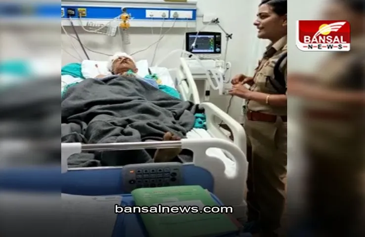 MP News: महिला सब इंस्पेक्टर सोनम का मानवीय चेहरा, घायल बुजुर्ग को अपनी गाड़ी से अस्पताल पहुंचा बचाई जान