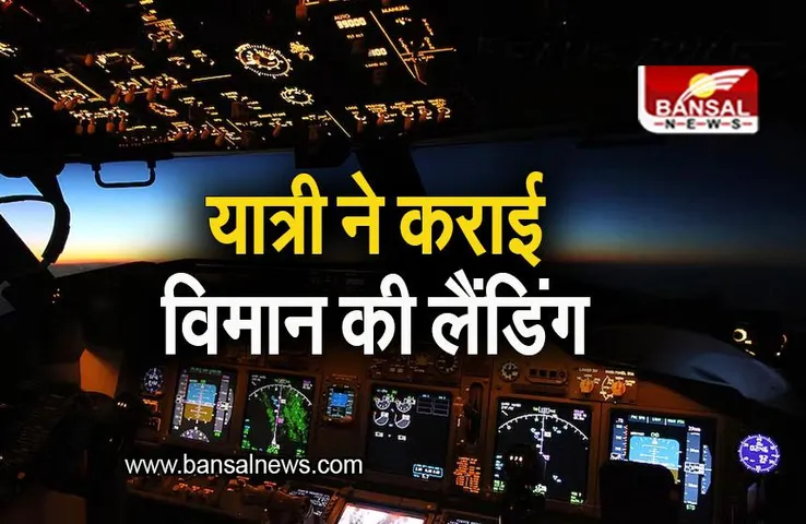 Amazing News: बीच हवा में बिगड़ी पायलट की तबीयत, यात्री ने कराई विमान की सुरक्षित लैंडिंग