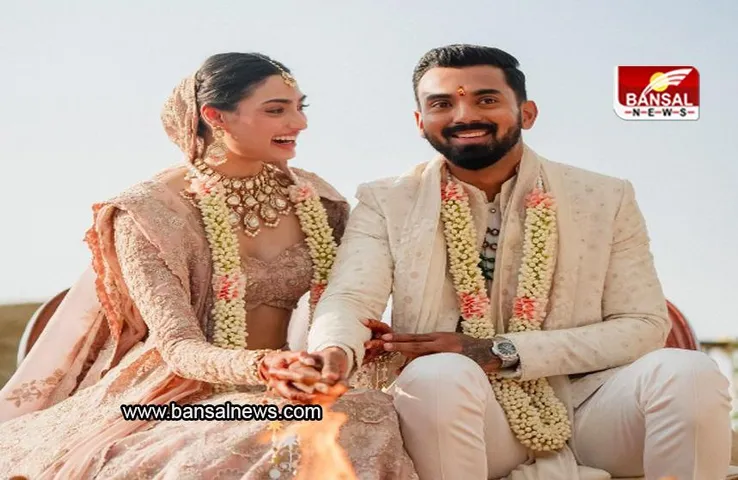 Athiya Shetty-KL Rahul Wedding: एक-दूजे के हुए राहुल-अथिया, शादी की तस्वीरें आई सामने, देखें