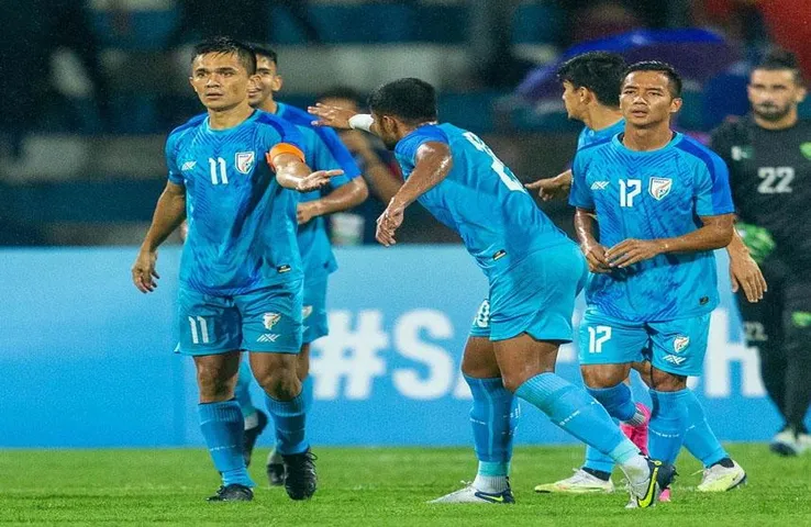 IND vs PAK SAFF Championship: सुनील छेत्री की हैट्रिक की बदौलत भारत ने पाकिस्तान को रौंदा